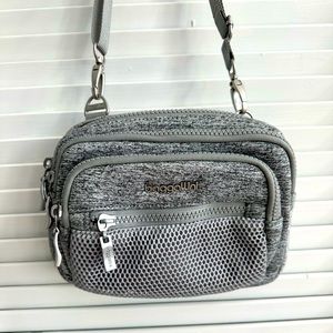 Baggallini Triple Zip Small Crossbody Bag